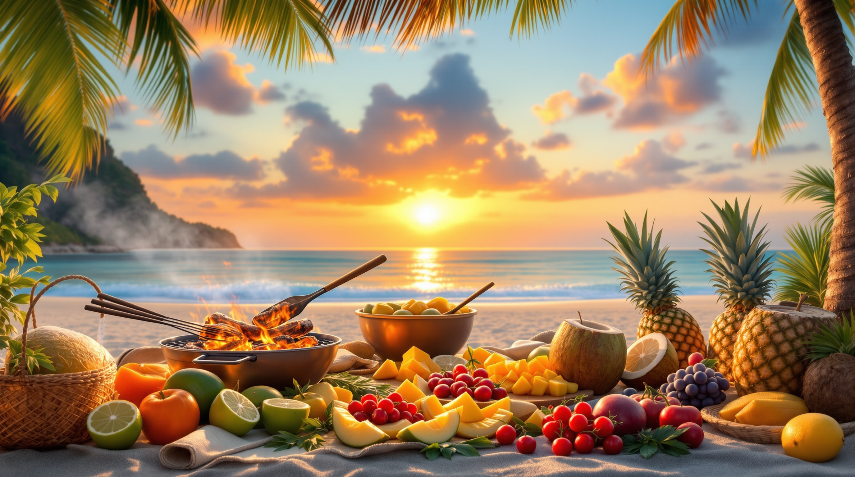 Camping tropical nuit étoilée Saint-Gilles-les-Bains La Réunion