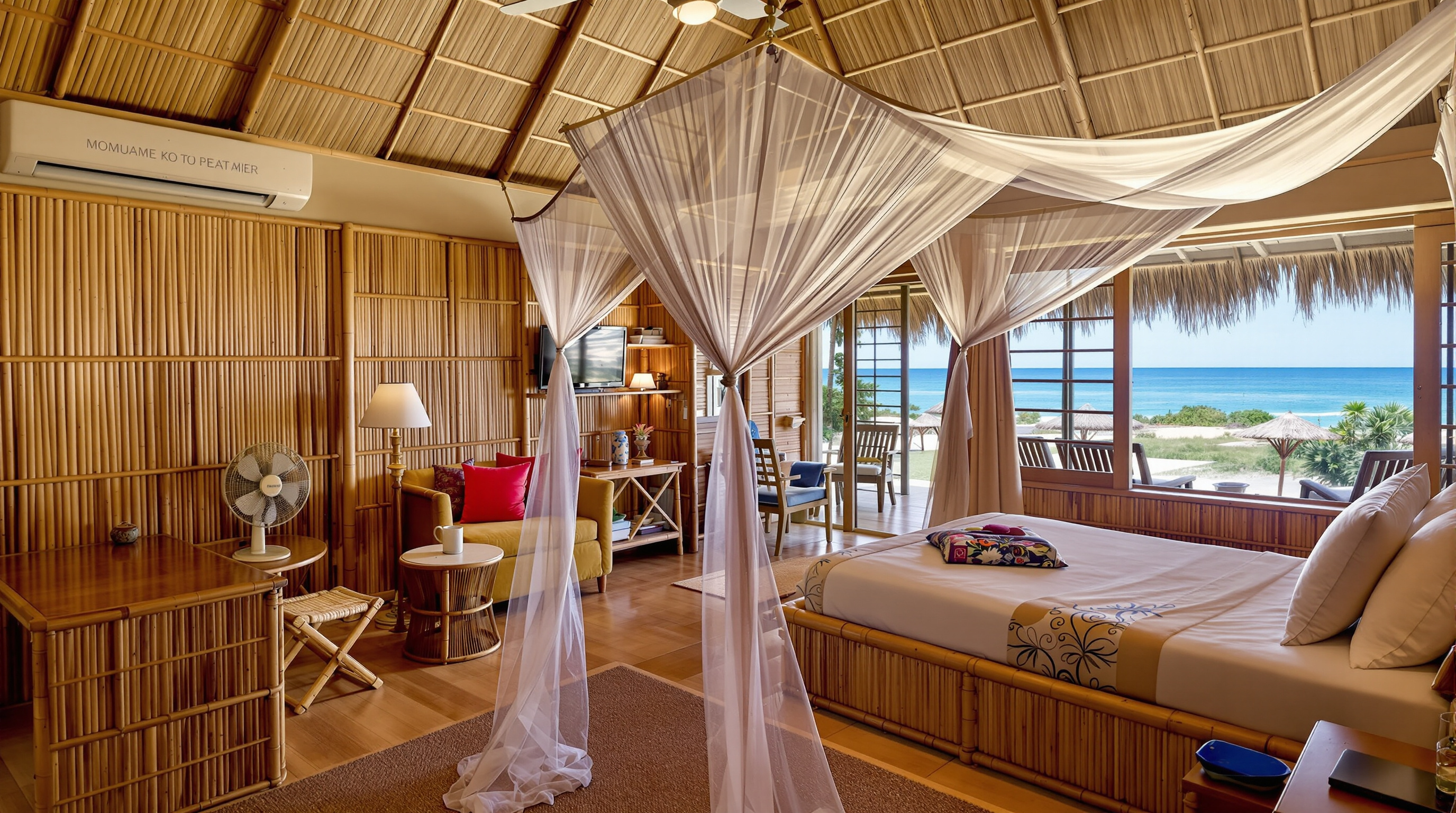 Case créole traditionnelle La Réunion jardin tropical